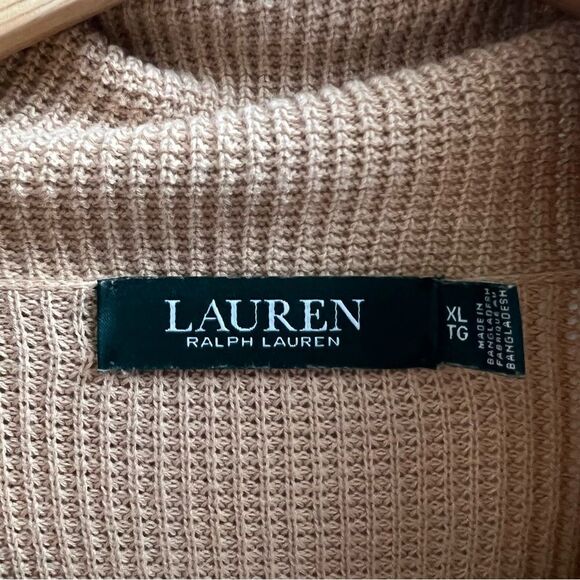 Ralph Lauren cowl neck textured tunic. Size XL - Picture 4 of 5